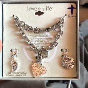 guardian angel charm bracelet